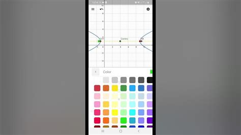 App Geogebra Para Graficar Hipérbola Geometría Analítica Youtube