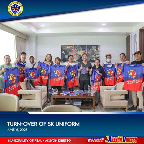 TURN-OVER OF SK UNIFORM | JUNE 15, 2023