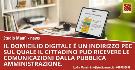 Nasce Lindice Nazionale Dei Domicili Digitali Studio Mami