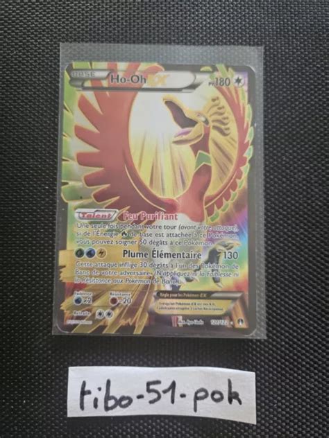 Carte Pok Mon Ho Oh Ex Xy Rupture Turbo Bloc Xy Fr Eur