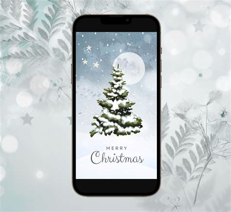 Digital Christmas Tree Card Company Christmas Card Business Etsy