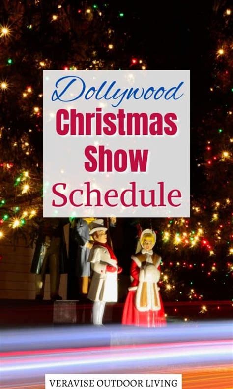 Dollywood Christmas Show Schedule