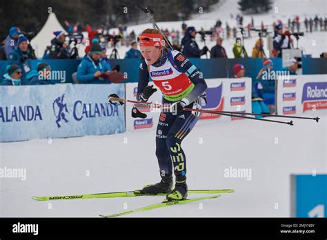 Lenzerheide Schweiz 28 Januar 2023 GROTIAN Selina GER Bei Der 10 Km