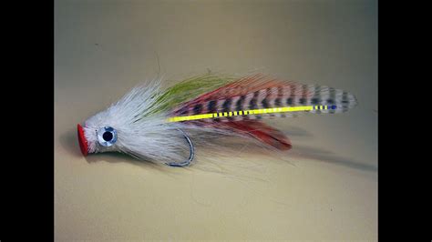 Bass Streamer Fly Tying Instructions By Ruben Martin Youtube