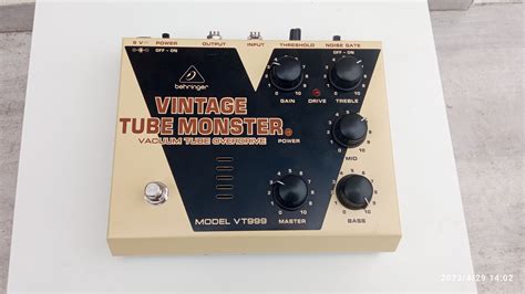 Vintage Tube Monster Vt Behringer Audiofanzine