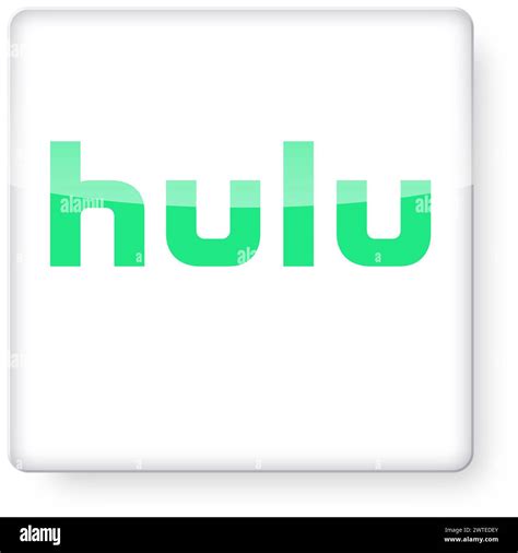 Hulu logo as an app icon. Clipping path included Stock Photo - Alamy