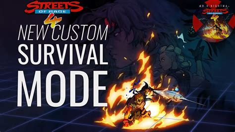 Streets Of Rage Custom Survival Mode Weekly Sor Shiva Estel P