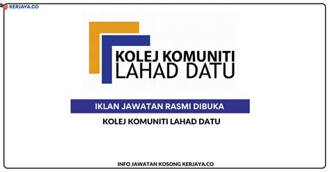 Kolej Komuniti Lahad Datu – KERJAYA