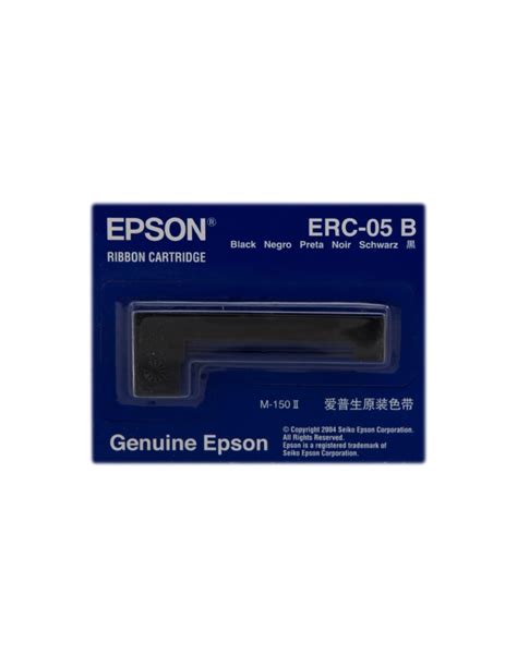 Cinta Original Epson ERC 05B Negro S015352