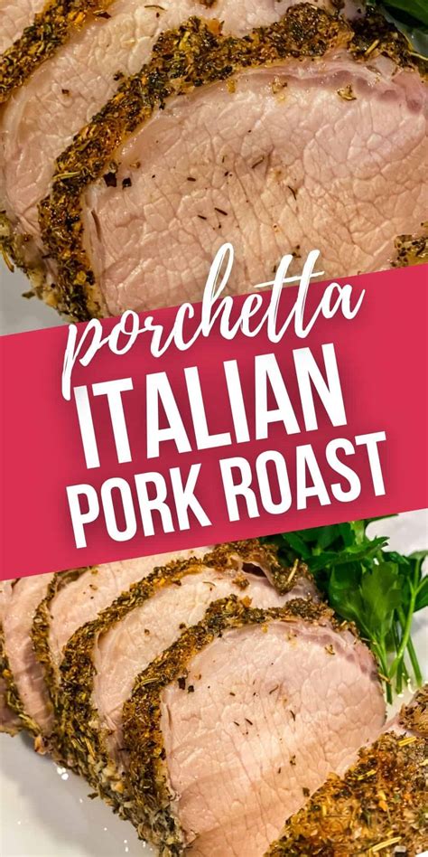 How Do You Cook A Porketta Roast Swain Thesherph