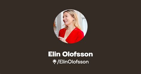 Elin Olofsson Instagram Linktree