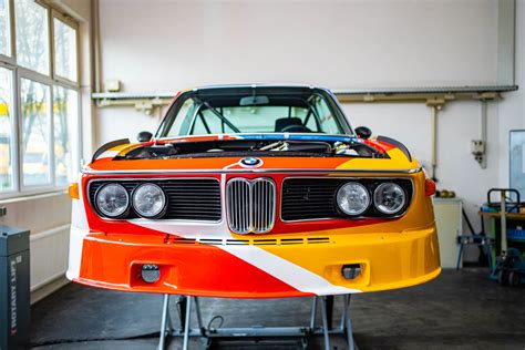 Alexander Calder S BMW 3 0 CSL Art Car Artist S Proof Will Debut In Berlin