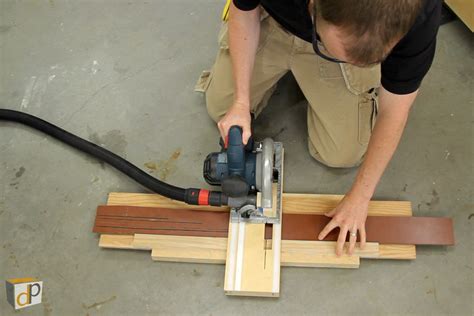 How To Cut Laminate Flooring Dust Free With A Circular Saw — Dan Pattison