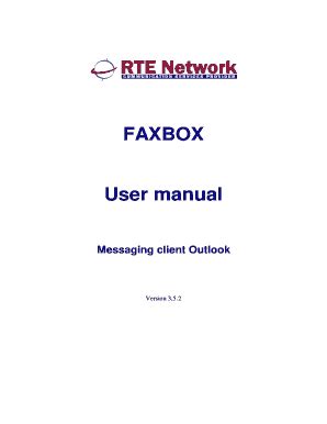 Fillable Online Manuel Outlook ENG Rtf Fax Email Print PdfFiller