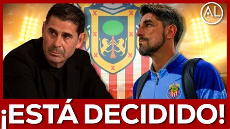 🚨Última Hora🚨 Fernando Hierro Dará Conferencia De Prensa HablarÁ De Chivas Y Futuro De Paunovic