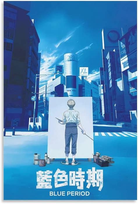 AEFER Blue Period Anime Poster For Room Aesthetics Decorative Picture