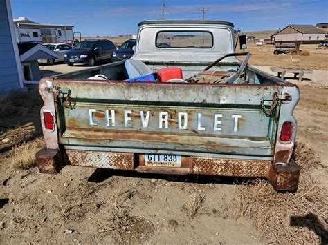 292 I6 Motor Fleetside Box Classic Chevrolet C 10 1966 For Sale