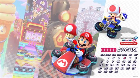 Filemk8d Bcp My Nintendo August 2022 Calendar Desktop Super