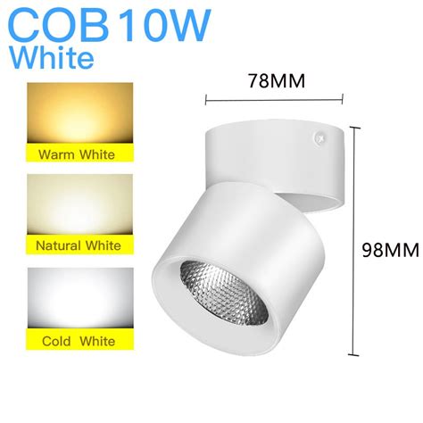 Canmeijia Led Downlight Foldable Spot Light W W Cob Track Surface