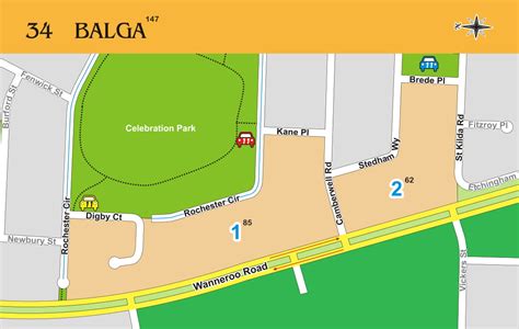 Map 34 – Balga Congregation