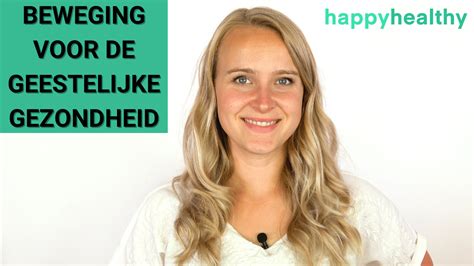 Video Voordelen Van Beweging Voor De Geestelijke Gezondheid