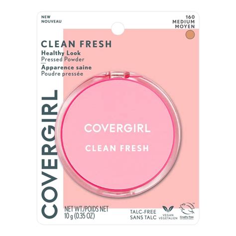 Polvo Compacto Covergirl Clean Fresh 160 Medium 11 G Walmart