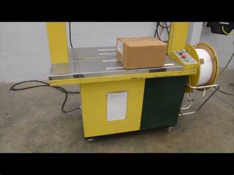 Strapack Rq Automatic Strapping Machine Youtube