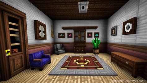 Victorian-Style Minecraft Interior | Stable Diffusion Online