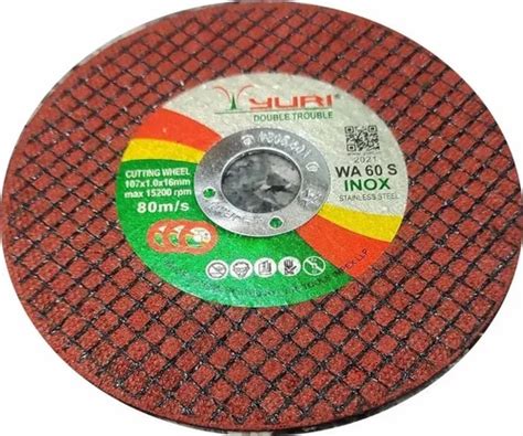 Yuri 14 Inch Double Trouble Cutting Wheel At Best Price In Hosur