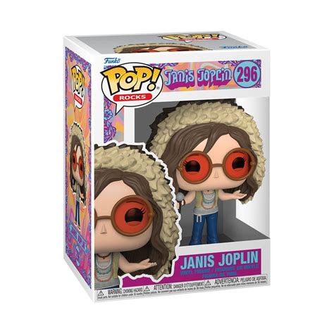 Janis Joplin Funko Pop Vinyl Figure 296