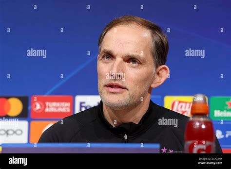 Muenchen Deutschland 28th Nov 2023 Thomas Tuchel FC Bayern