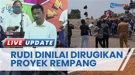 Relokasi Warga Rempang Batam Ancam Elektabilitas Rudi Di Pilgub