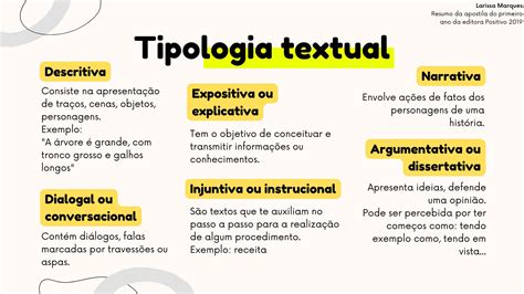 O Que é Tipologia Textual BRAINCP