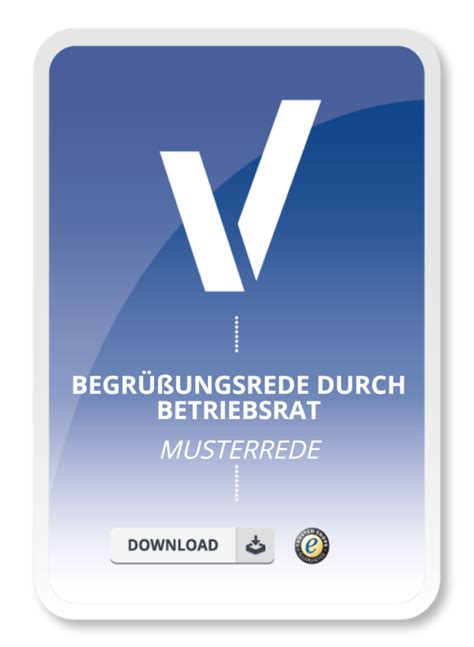 Begrüßungsrede Durch Betriebsrat Muster Zum Download