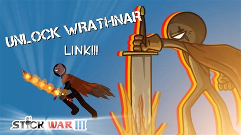 New General Wrathnar UNLOCKED LINK Stick War 3 YouTube