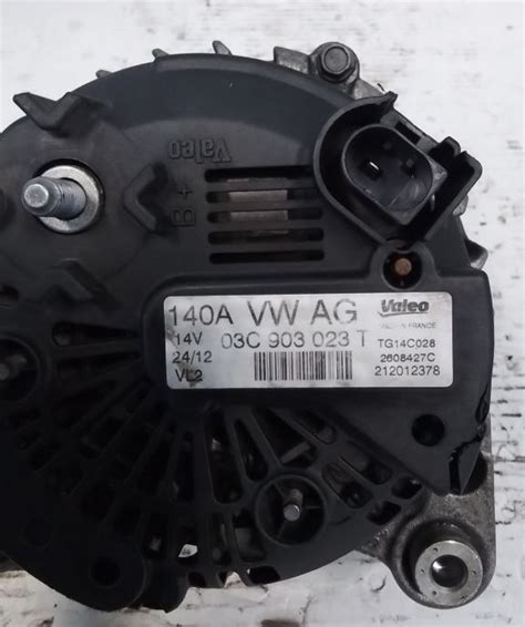 Alternator Vw Audi Seat Škoda 1 4 TSI 2010 2015 03C903023T