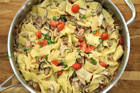 Pappardelle Alla Boscaiola Pasquale Sciarappa Recipes