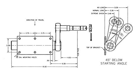 Rigid Hitch Incorporated Lb Torsional Stub Axles With Bolt On