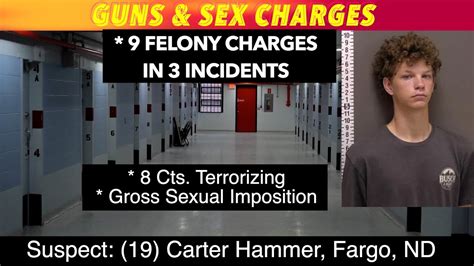 Fargo Teen Piling Up Gun And Sex Charges Youtube