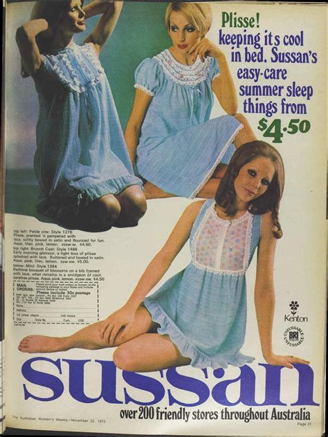 Issue 22 Nov 1972 The Australian Womens Wee Oc Dress 70s Fashion Fashion