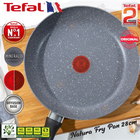 Tefal Cookware Natura Frypan 28cm B22606 Shopee Malaysia