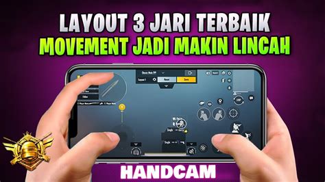 CARA SETTING KONTROL LAYOUT PUBG MOBILE SETTING KONTROL 3 JARI