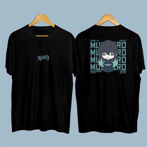 Jual Kaos Demon Slayer Muichiro Tokito Chibi Anime Terbaru Shopee