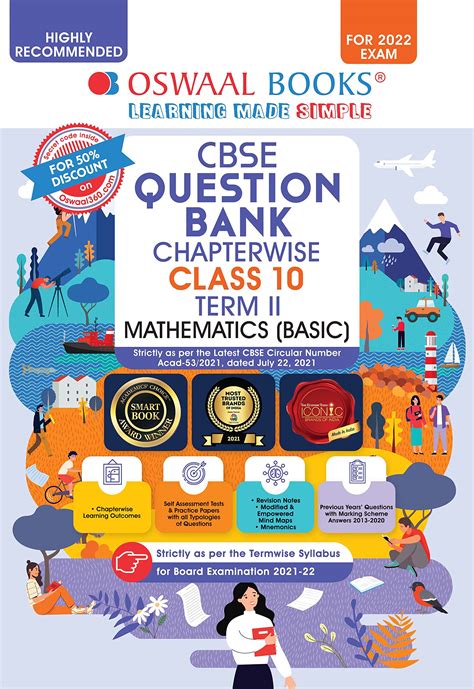 Oswaal Cbse Question Bank Chapterwise For Term 2 Class 10 Mathematics