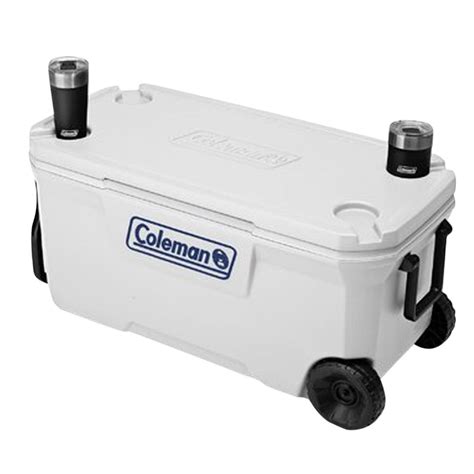 Coleman 316 Series™ 100 Quart Marine Wheeled Cooler