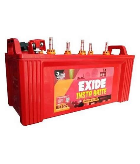 Exide Insta Brite Ibrst Tubular Battery At Rs Exide Inva