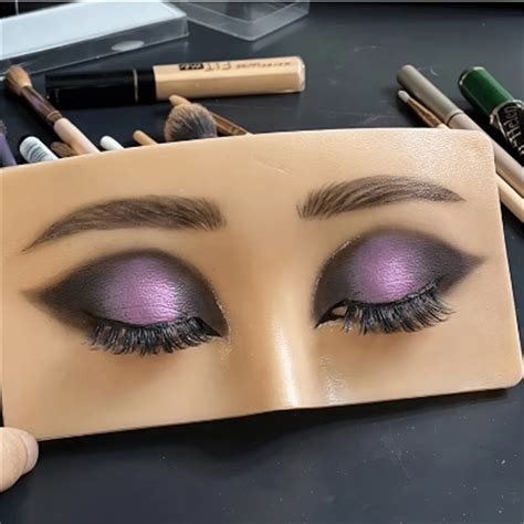 3d Eye Makeup Face Practice Board Perfect Aid To Makeup Practicing