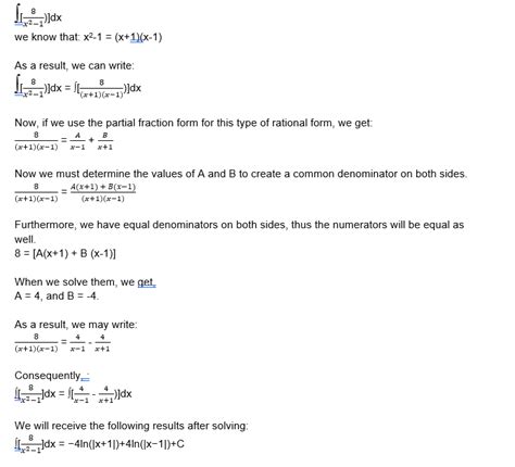 Cbse Class Integration By Partial Fractions Mathematics