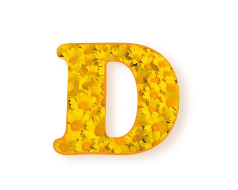 Background With Letter D