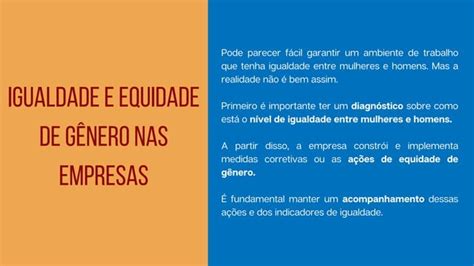 Diferença Entre Igualdade E Equidade De Gênero Ppt Download Gratuito